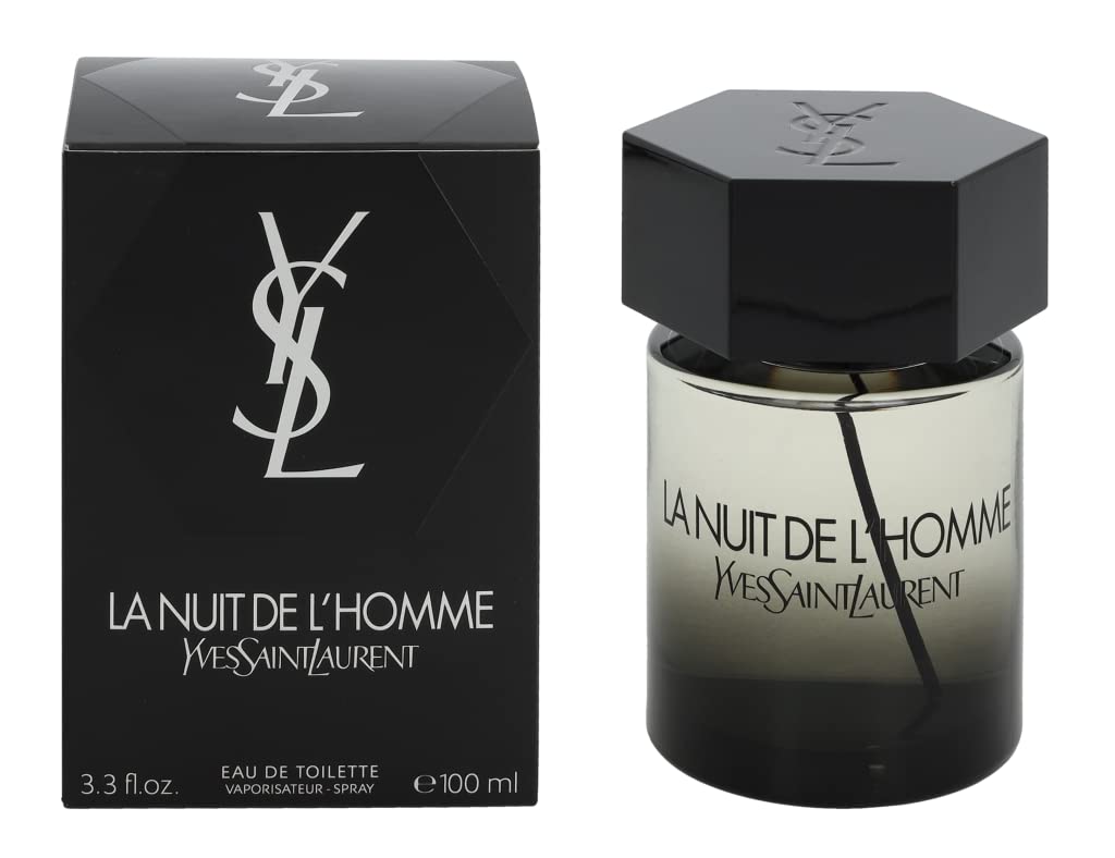 Yves Saint Laurent La Nuit De L'Homme by Yves Saint Laurent for Men - 3.3 oz EDT Spray