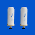 Culligan MaxClear 7' Gravity Water Filter Replacement Compatible with ProOne & Berkey Water Filter Systems, Ceramic & Carbon Filter NSF/ANSI Certified, Reduce Total PFAS, Microplastics & Lead, 2-Pack