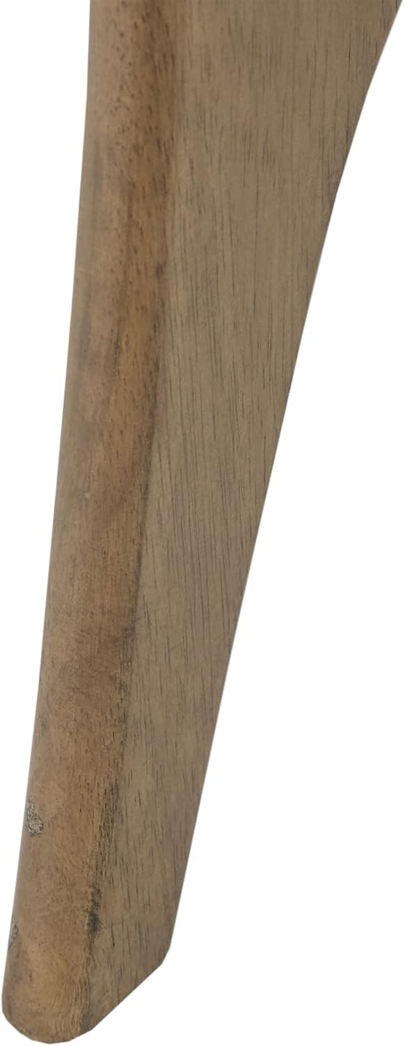 INK+IVY Blaze Triangle Wood Coffee Table Plywood with Wood Veneer Legs, Mid-Century Modern, Easy Assembly, Accent Furniture For Living Room, Minimalist Décor, Light Brown