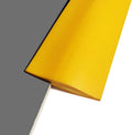 Floor Transition Strip ，Carpet to Floor Transition Strip, Soft Pvc Rug Edge Trim Doorway Threshold Gap Cover for Wheelchairs Walker Access, 3 10 20 36 49 82 FT Long Interior Flooring Bars Bridge Profi
