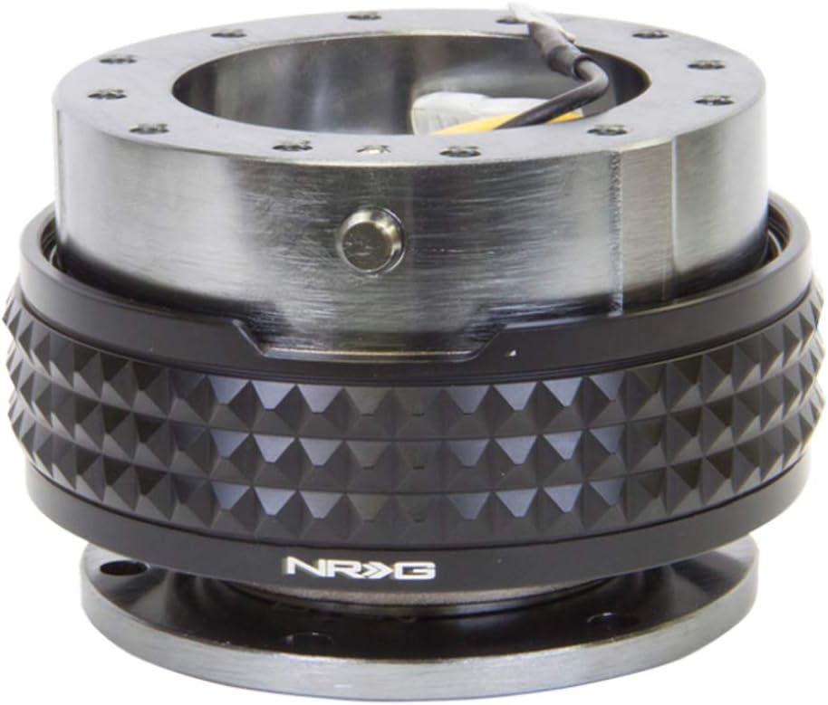 NRG Innovations SRK-210GM/BK Quick Release Kit (Gunmetal Body/Black Pyramid Ring)