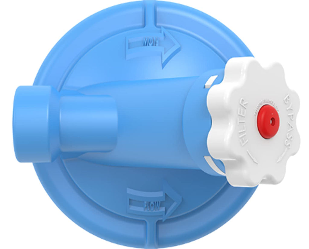 Pentair OMNIFilter BF36C Whole House Water Filtration System, 10' Heavy Duty Big Blue Clear Housing, Valve-in-Head 1' NPT, NSF Certified to Reduce Chlorine Taste and Odor, Includes TO8 Cartridge