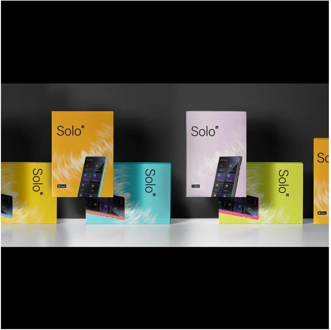 24six SOLO4 128GB Kosher MP3 Player Jewish Music and Shiurim (Black) | Preloaded Jewish Music, Children's Stories and Torah Shiurim, Subscription Required