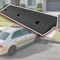 Driveway Ramps Rubber Curb Ramp Non-Slip Sidewalk Curb Ramps，2in 3in 4in 5in Rise Handicap Ramp，Heavy Duty Loading Ramps for Supermarket Factory Loading Dock(100x25x7cm/39.3x9.8x2.75in)