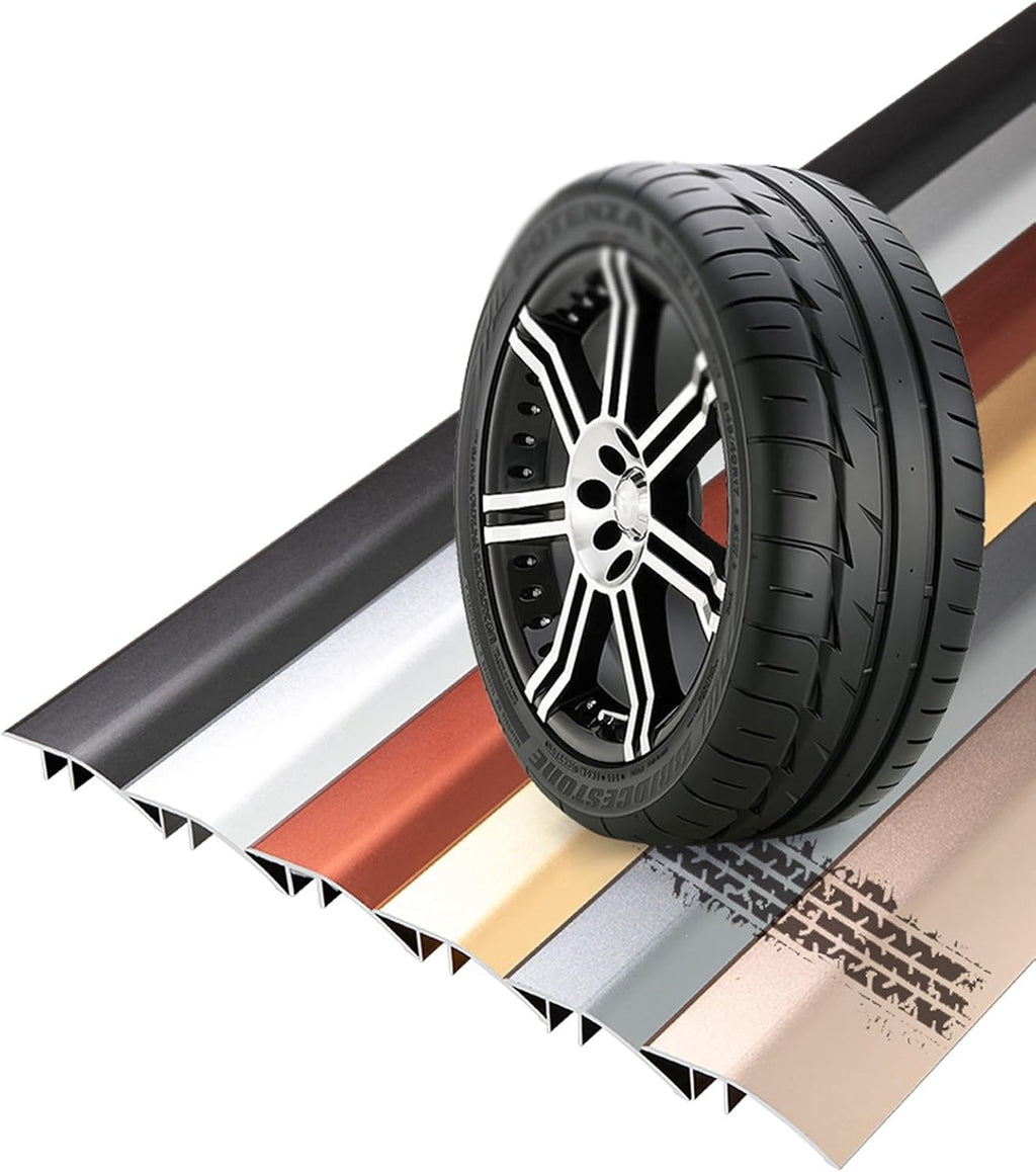 Aluminum Floor Transition Strip, 36' Aluminum Carpet To Tile Transition Strip, Interior Metal Thresholds For Doorways Vinyl Laminate, Floor Transition Strip Wood To Tile, 36in X 1.6in(Red,360cm(90x4))
