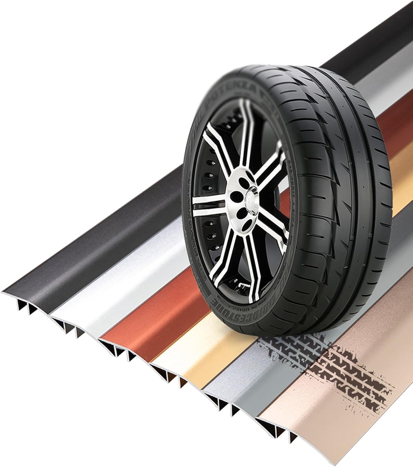Aluminum Floor Transition Strip, 36' Aluminum Carpet To Tile Transition Strip, Interior Metal Thresholds For Doorways Vinyl Laminate, Floor Transition Strip Wood To Tile, 36in X 1.6in(Red,360cm(90x4))