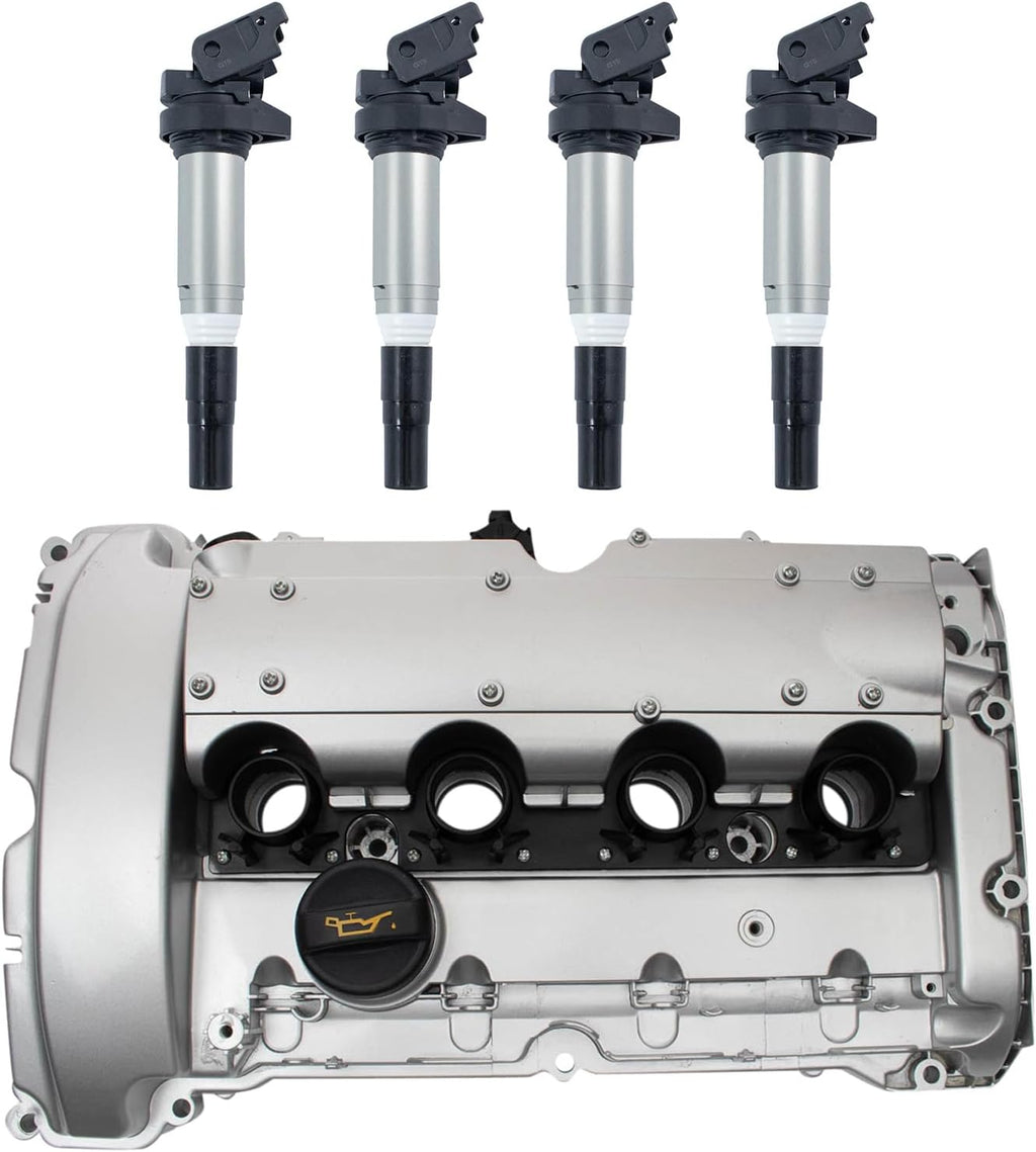 TRQ Ignition Coil Kit 5 Piece Compatible with 2007 Mini Cooper