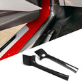 Jogon Genuine Carbon Fiber Door Sill Cover Trim for Corvette C8 Stingray Z51 Z06 Coupe HTC 2020 2021 2022 2023 2024 Inner Door Threshold Sill Protector