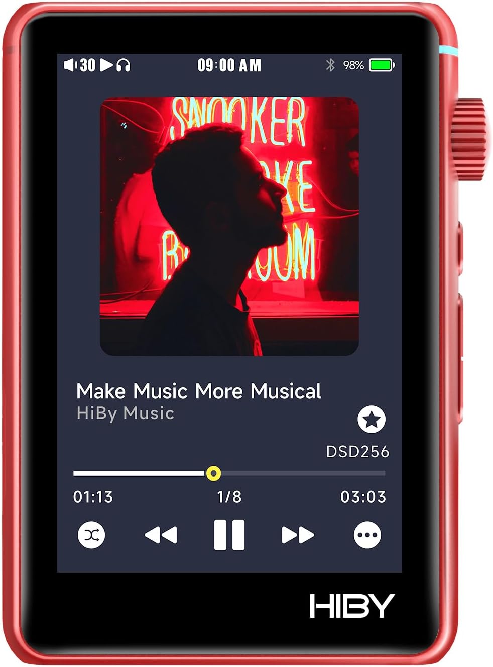 HiBy R3 II 2025 Hi-Res Audio Player - Dual DAC Chips, MQA Decoding, Qobuz/Tidal Player with Bluetooth 5.1, 3.5mm SE/4.4mm BAL Ports | Up to 2TB Expandable Storage