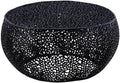 Pemberly Row Round Coffee Table, 32' W x 32' D x 16' H, Durable Aluminum Construction, Black Finish, Modern Style Living Room Table with Versatile Design and Functional Surface
