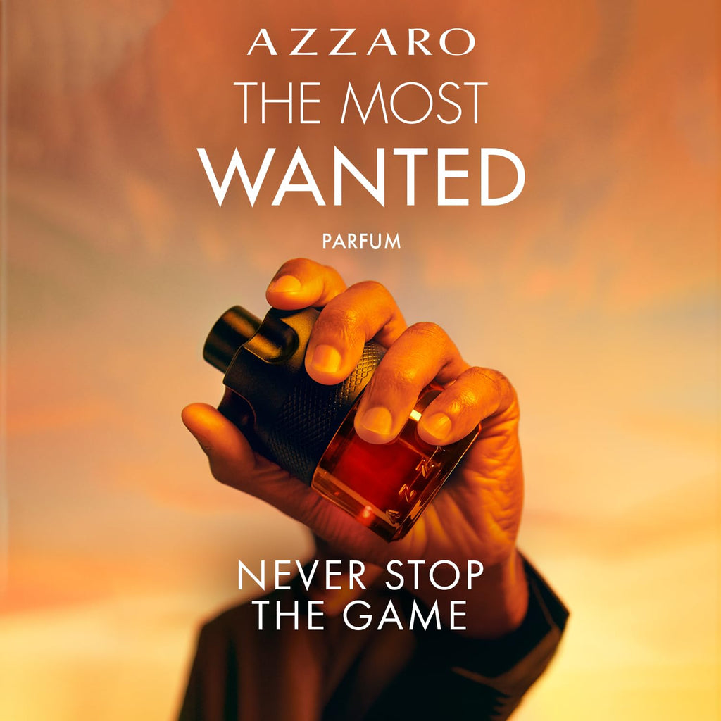 Azzaro The Most Wanted Parfum - Intense Mens Cologne Set ($215 Value) - 3-Piece Set with Full Size + Travel Size Fragrances, Hair & Body Wash - Lasting Wear
