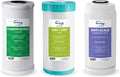 iSpring F3WGB31BKDS Ultimate Protection Whole House Water Filter Replacement Pack, Reduces Heavy Metals, Scale, Chlorine, Hydrogen Sulfide, Up to 12 Months, 4.5' x 10', Fits WGB31B-KDS