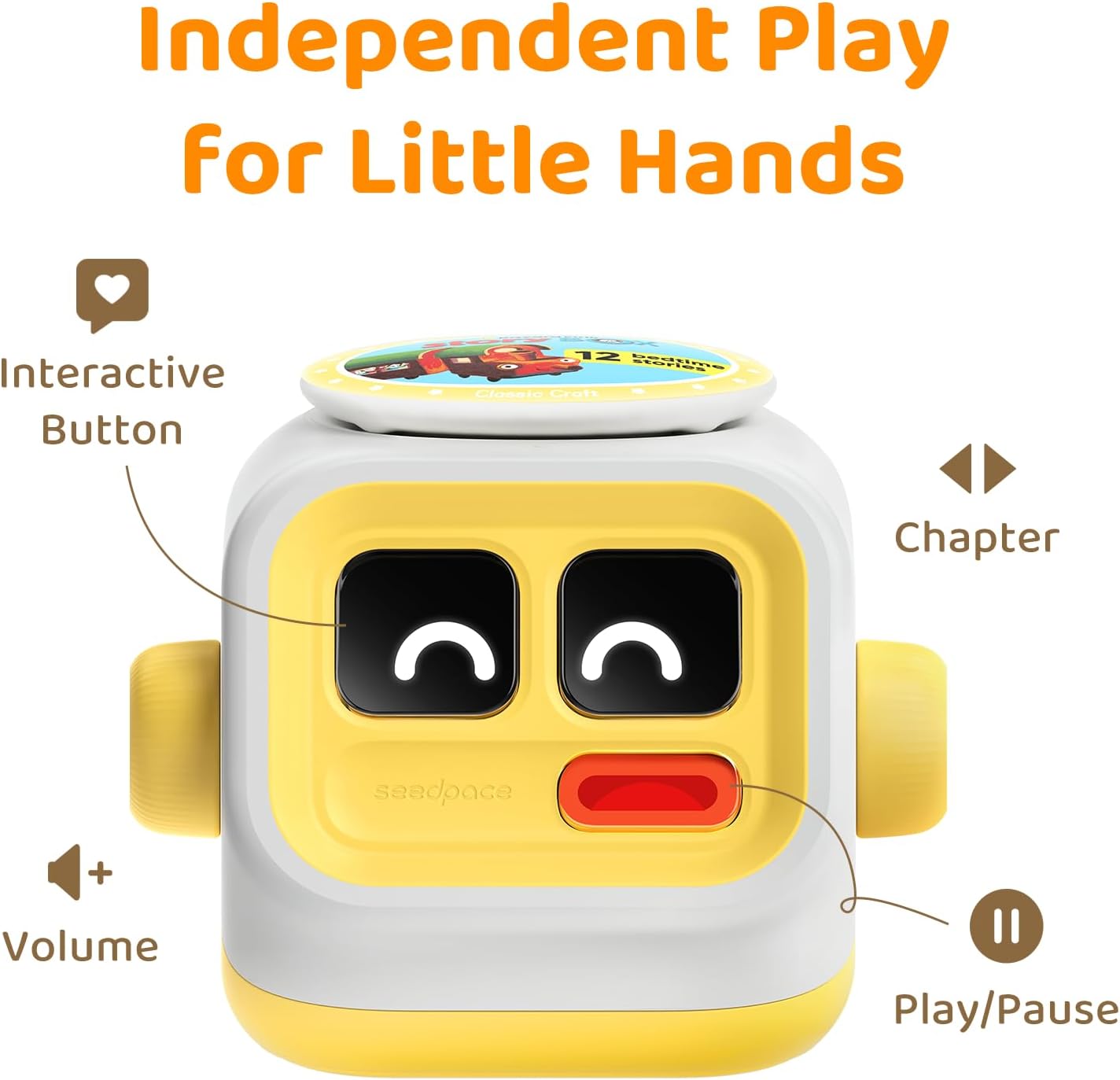 Screen-Free Interactive Story Creator, Speech Development Toy for Toddlers & Kids 3-8, Road Trip Travel Essential, Set