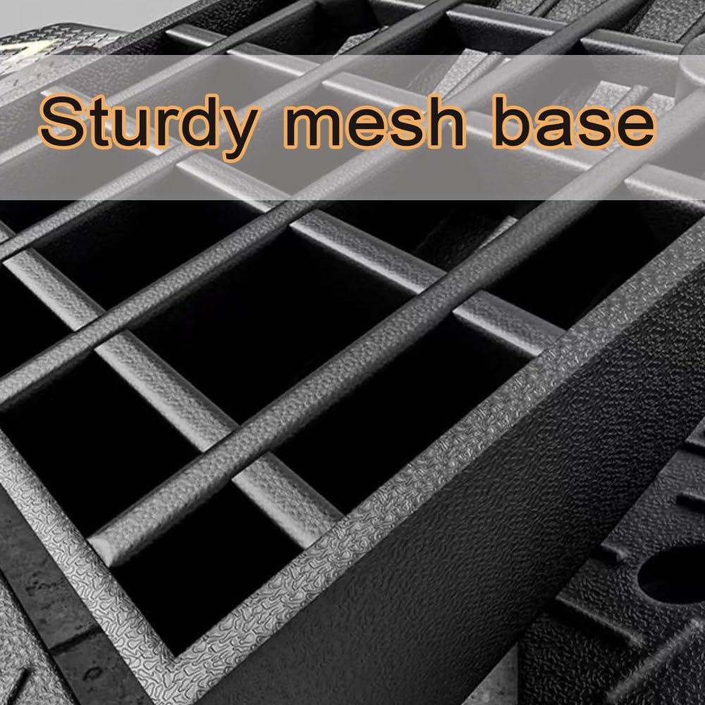 Curb Ramp 1-5'' Rise Wheelchair Ramp Non-Slip Threshold Ramps, Heavy Duty Shed Storage Ramps, Rubber Driveway Ramps for Cars, Motorcycles, Warehouse(100x25x3cm/39.3x9.8x1.1in)