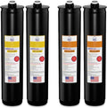 American Filter Company® Model # AFC-KN-YO-2PK Replacement Water Filters, Compatible with Kinetico® K2 Or K5 Cartridge Set (Part # 9309A & 9306B) Yellow/Orange-1 Year Pack