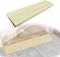 1' 2' Rise Threshold Ramps for Doorways, Solid Wood Wheelchair Ramps, Lightweight Portable Curb Ramp Handicap Ramp for Indoor/Outdoor Steps(70x20x4cm/27.5x8x1.6in)