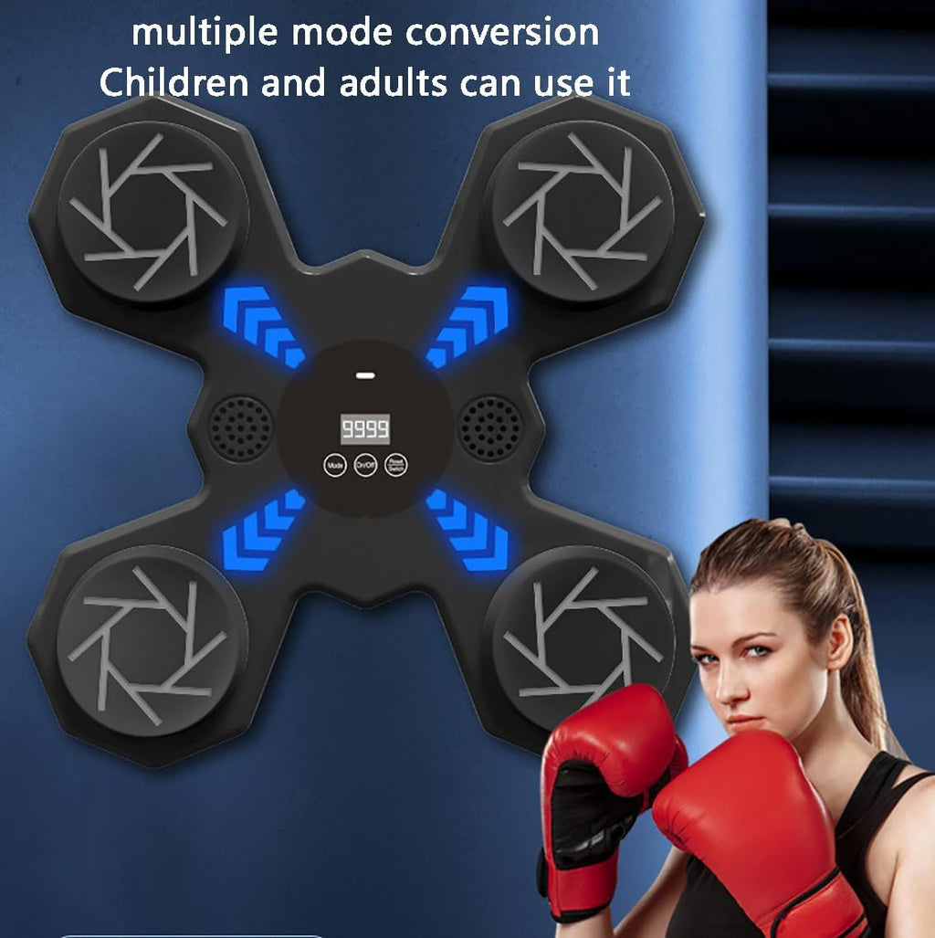 New Smart Music Boxing Machine Smart Wall Boxing Equipment Intelligent Electronic Striking Equipment for Agility Training Target for Home Office and Home Office