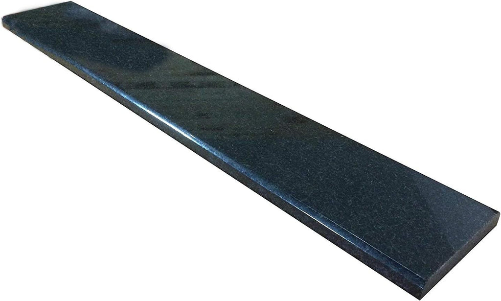 Tenedos Absolute Black Granite Doorway Threshold Tile (Marble Saddle) Polished for Floor Transition, Window sill, Maintenance Free, Stain Resistant (4' x 36')