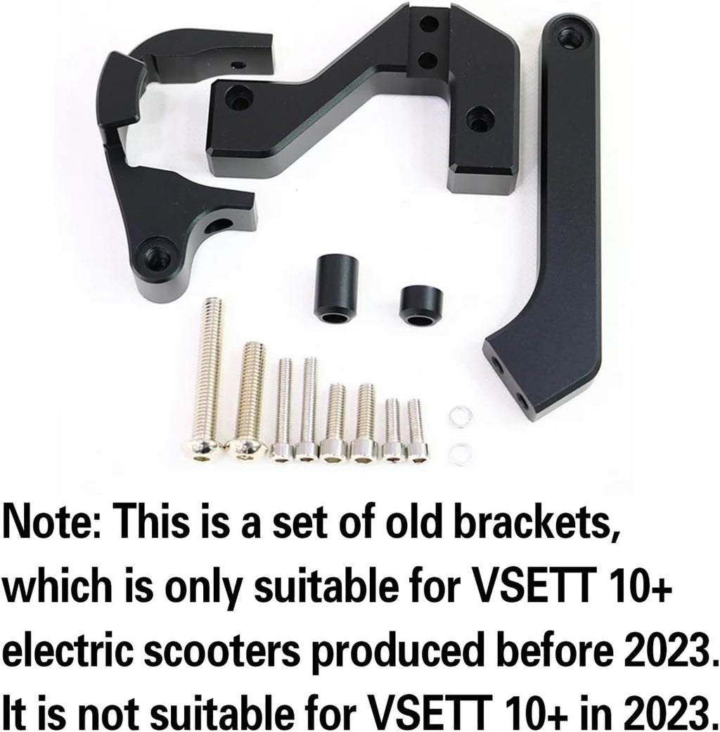 Electric Scooter Accessories Directional Steering Damper kit Fit for VSETT 10+ Spare Parts Increase High Speed Stability(Set C)