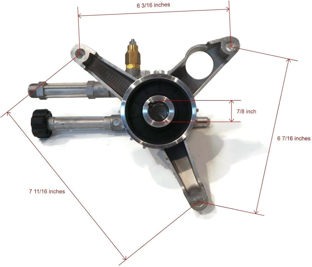 The ROP Shop OEM AR 2600 psi Power Pressure Washer Pump Excell VR2500 / EX2RB2321 Upgrade Kit