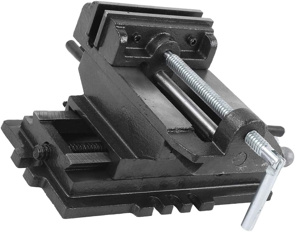 CROSS SLIDING VISE HIGHLY ACCURATE TABLE DRILLING MACHINE FLAT NOSE PLIERS 5INCH