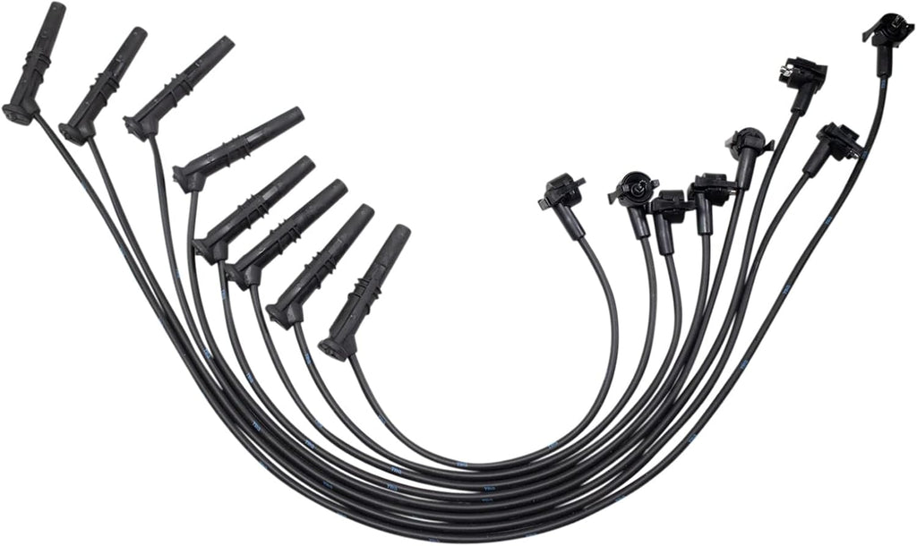 TRQ Ignition Kit Spark Plugs Wire Set Compatible with 96-00 Ford 96-99 Lincoln Mercury