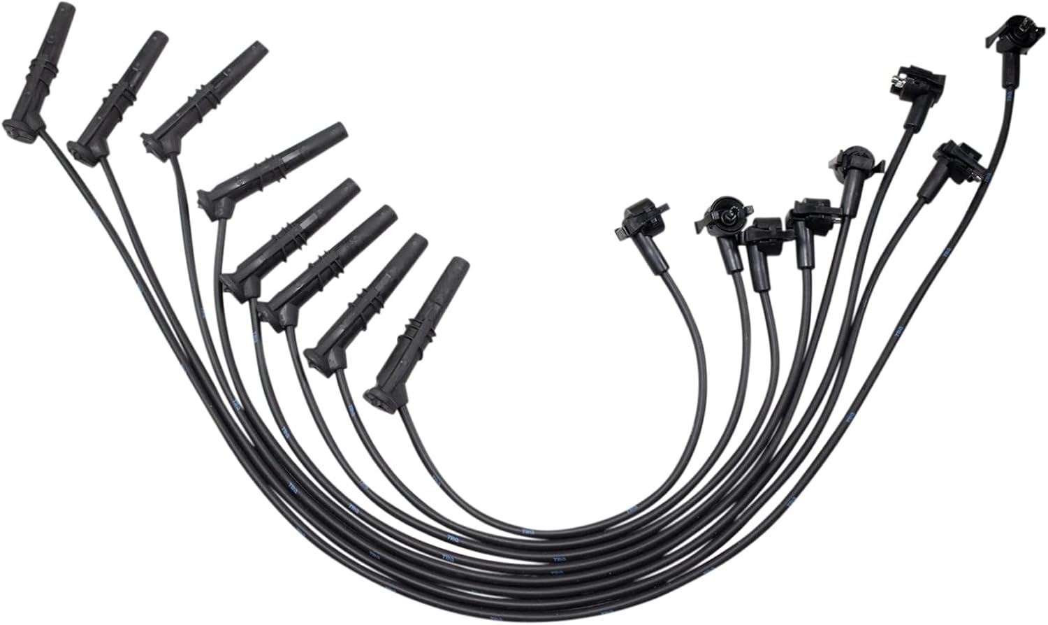 TRQ Ignition Kit Spark Plugs Wire Set Compatible with 96-00 Ford 96-99 Lincoln Mercury