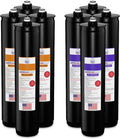 American Filter Company®, #AFC-KN-OP, Compatible with Kinetico® K5, K2, VX, RX and KRO+ Replacement Cartridge set 9306B(Orange) & 9461A(Purple) - 2 Year Pack