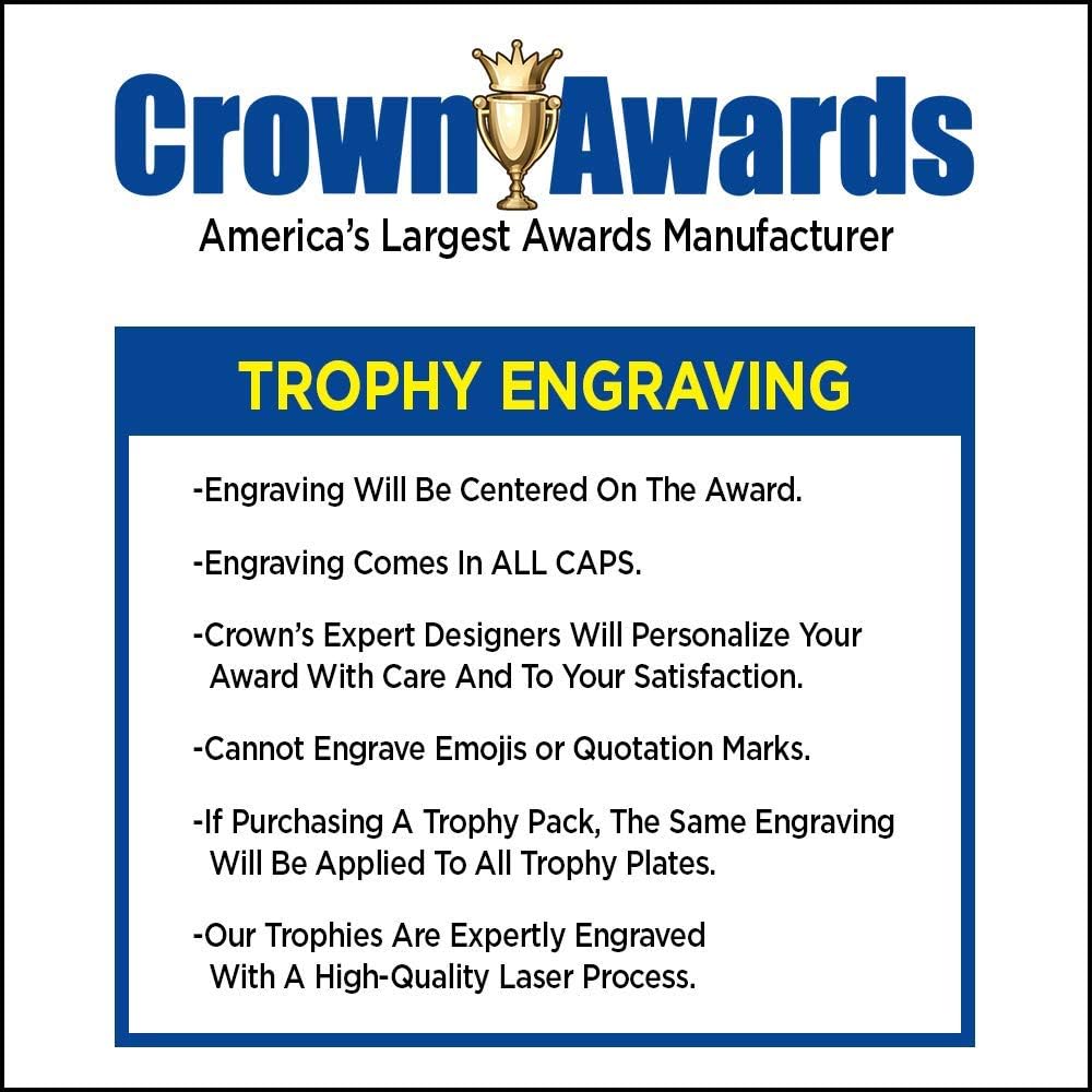 6' Gold Poker Trophies - Personalized Royal Flush Poker Trophy Awards Prime