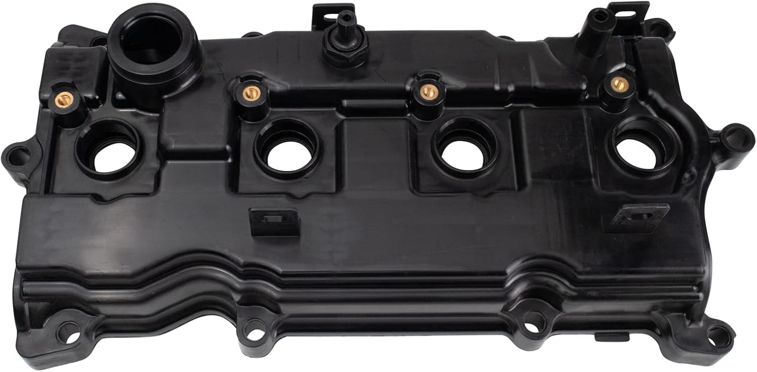 TRQ Ignition Coil and Spark Plug Kit 9 Piece Iridium Spark Plugs Valve Cover Compatible with 2014-2015 Infiniti QX60 2013-2017 Nissan Altima 2014 Pathfinder 2014-2016 Rogue