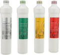 Watts Premier RO Pure Plus 4-Pack Filtration Kit for 4 Stage Pure Plus/Zero Pure Plus Reverse Osmosis System, Push Button Water Filter Replacement, Sediment Filter, Carbon Pre-Filter, VOC, Membrane