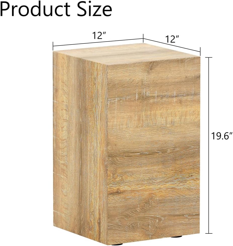 End Table, Side Table Living Room Table, Modern Sofa Couch Tables, Faux Marble Bedside Tables for Living Room