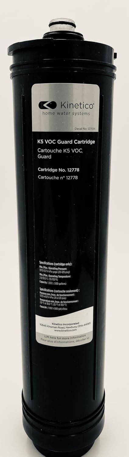 Silver Replacement Cartridge for Kinetico K5 system (Part No. 12778 SILVER)
