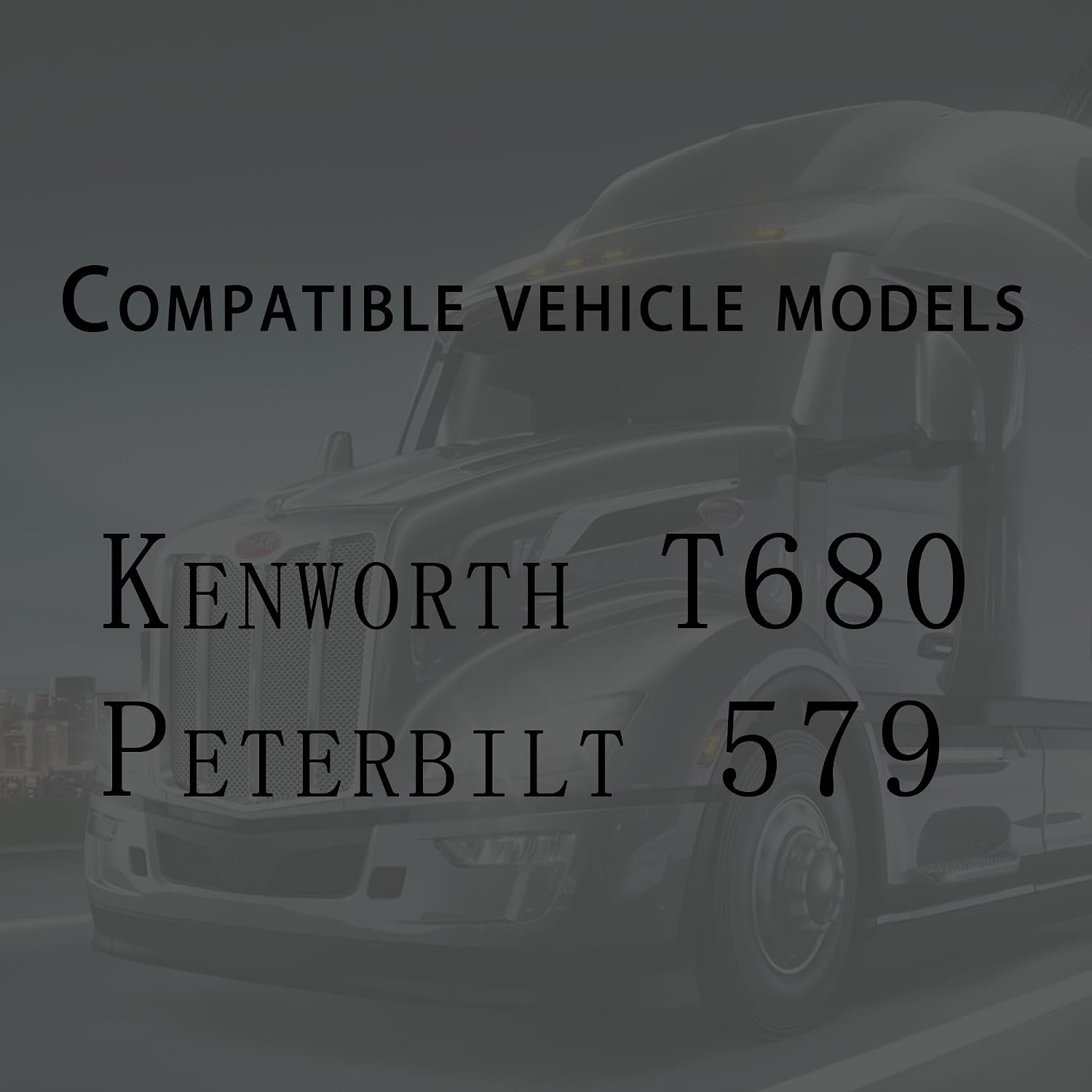 30.5in Strut and Hood Assist Compatible with Kenworth T680 Peterbilt 579 Duty Hood Struts Shocks Lift Supports Gas Springs Replace OE A99609 L71-6017 L716017 L71-6009 L716009 L716021