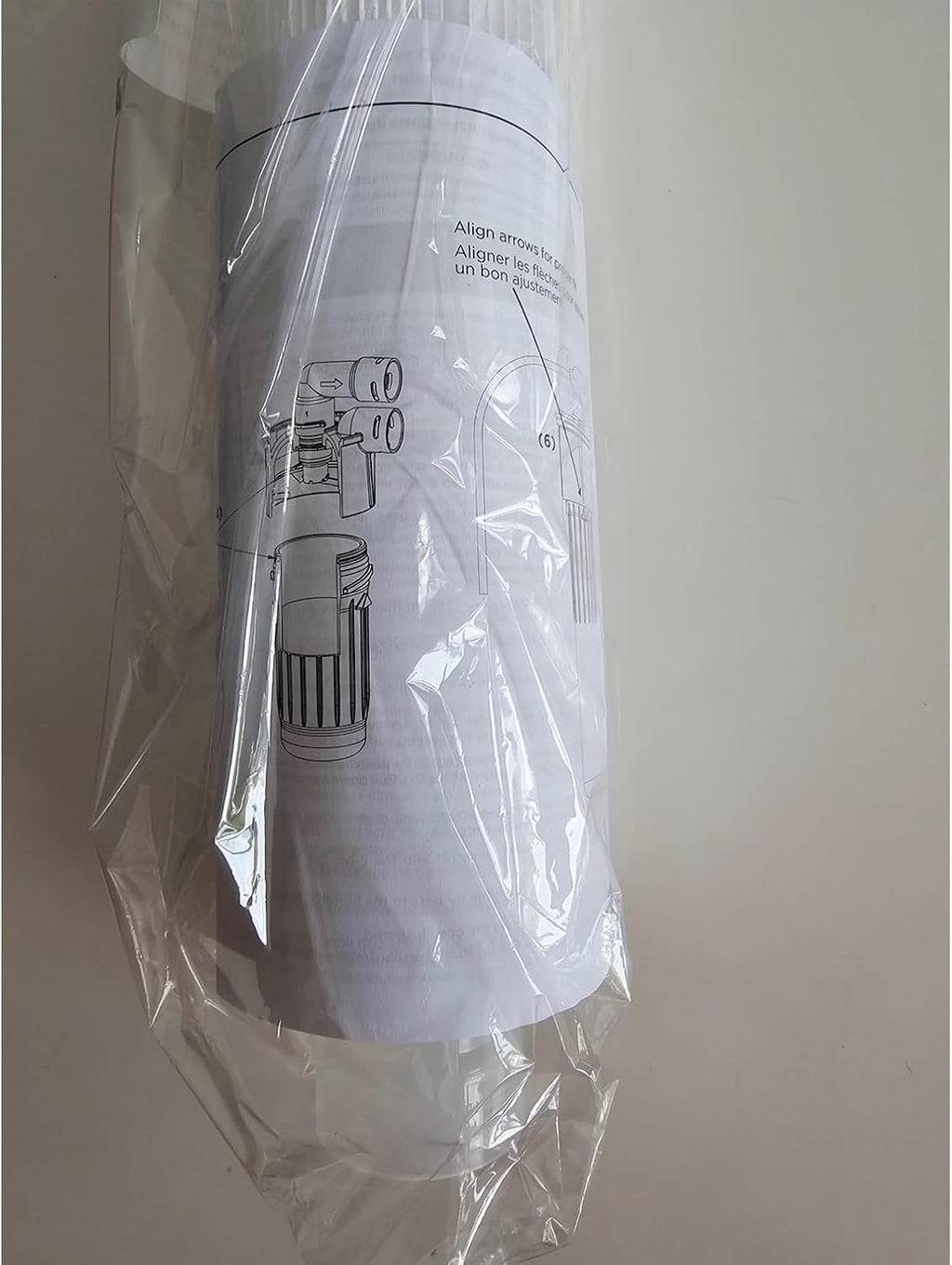 Kinetico, 16 inch, 20 micron Pleated filter (Part No. 11665) For Mach System, White