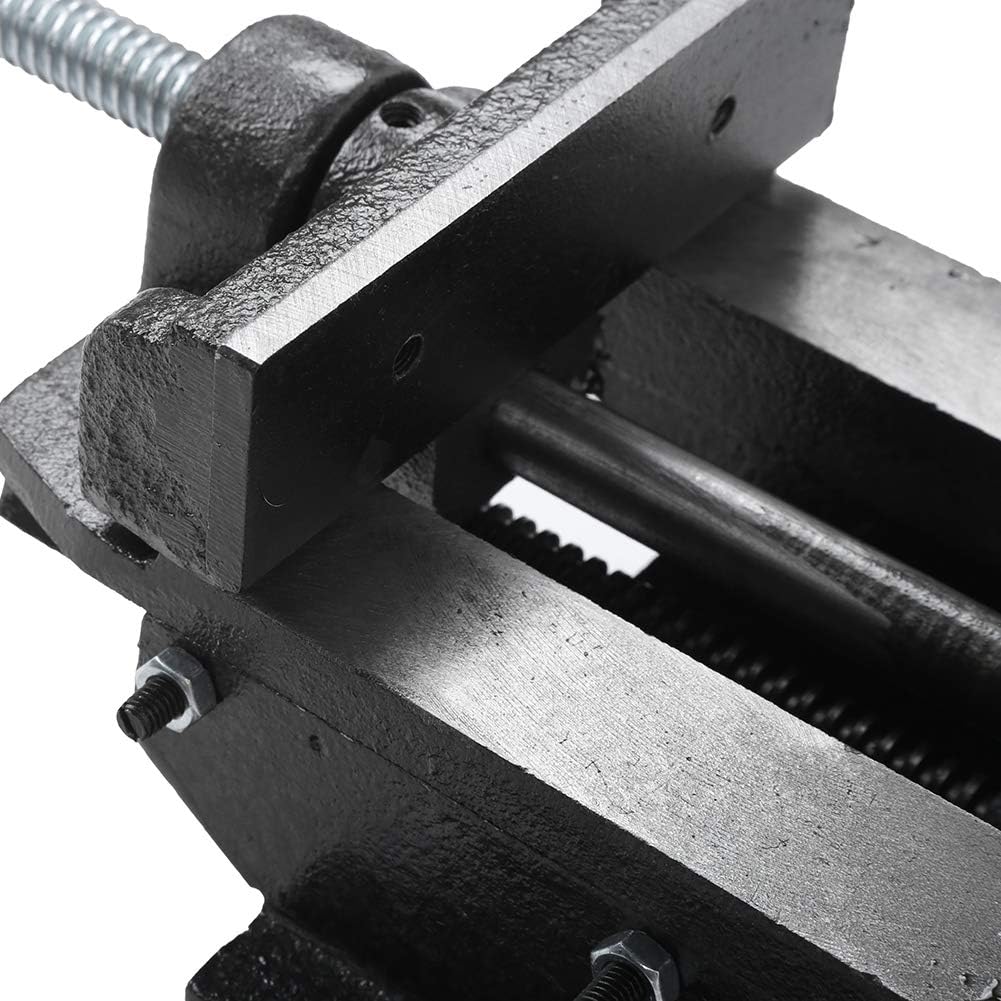 CROSS SLIDING VISE HIGHLY ACCURATE TABLE DRILLING MACHINE FLAT NOSE PLIERS 5INCH