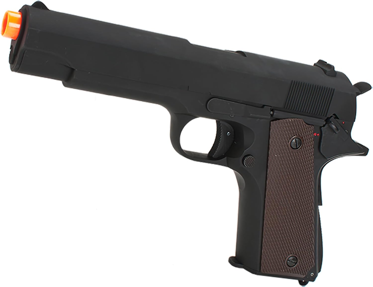 Evike Airsoft - CYMA New Gen. Tokyo Marui Inspired Heavy Weight 1911 AEP Airsoft Pistol w/Metal Gearbox
