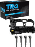 TRQ Ignition Coil Kit 5 Piece Compatible with 2012-2016 BMW 328i 328i xDrive 328i GT xDrive 320i 320i xDrive 528i 528i xDrive 228i 228i xDrive 428i 428i xDrive X1 X3 Z4