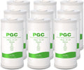 SimPure 5 Micron 10' x 4.5' Sediment and Carbon Whole House Water Filters, PGC Replacement Cartridge for GE FXHTC, GXWH40L, RFC-BB / 155141-43, WRC25HD, WDGD-5005, W10-PR, W15-PR, 9 Pack
