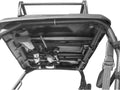 Great Day Quick-Draw Overhead Gun Rack - For UTVs With Roll Bar Depth of 28-35in - Black Powder-Coated Finish - 2 Gun Model, QD851-OGR