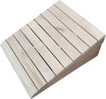 Portable Mobile Wooden Threshold Ramp, 2' 3' 4' 5' 6' Rise, Pets/Kids/Elderly/Disabled Anti-Slip Entryway Ramp Wheelchair Ramp, 660lbs Load Capacity