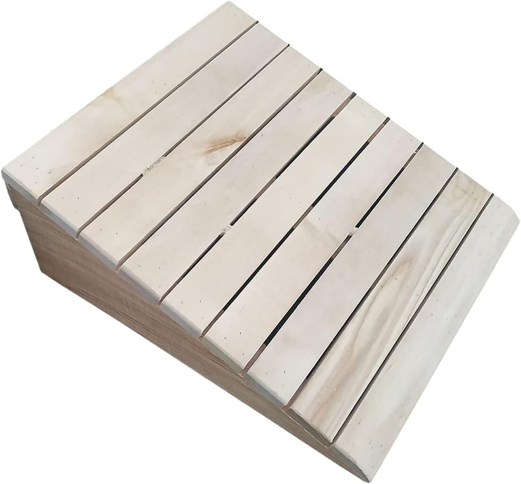 Portable Mobile Wooden Threshold Ramp 2' 3' 4' 5' 6' Rise, Wood Anti-Slip Surface Ramps for Home/Garden Step, Wheelchairs Walkers Transition Ramp (Size : 30.8x30x9cm/12.1x11.8x3.5in)
