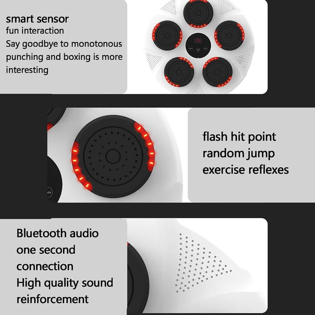 Home Music Boxing Machine Smart Music Boxing Machine Wall Mounted Boxing Machine, Boxing Training Punching Equipment