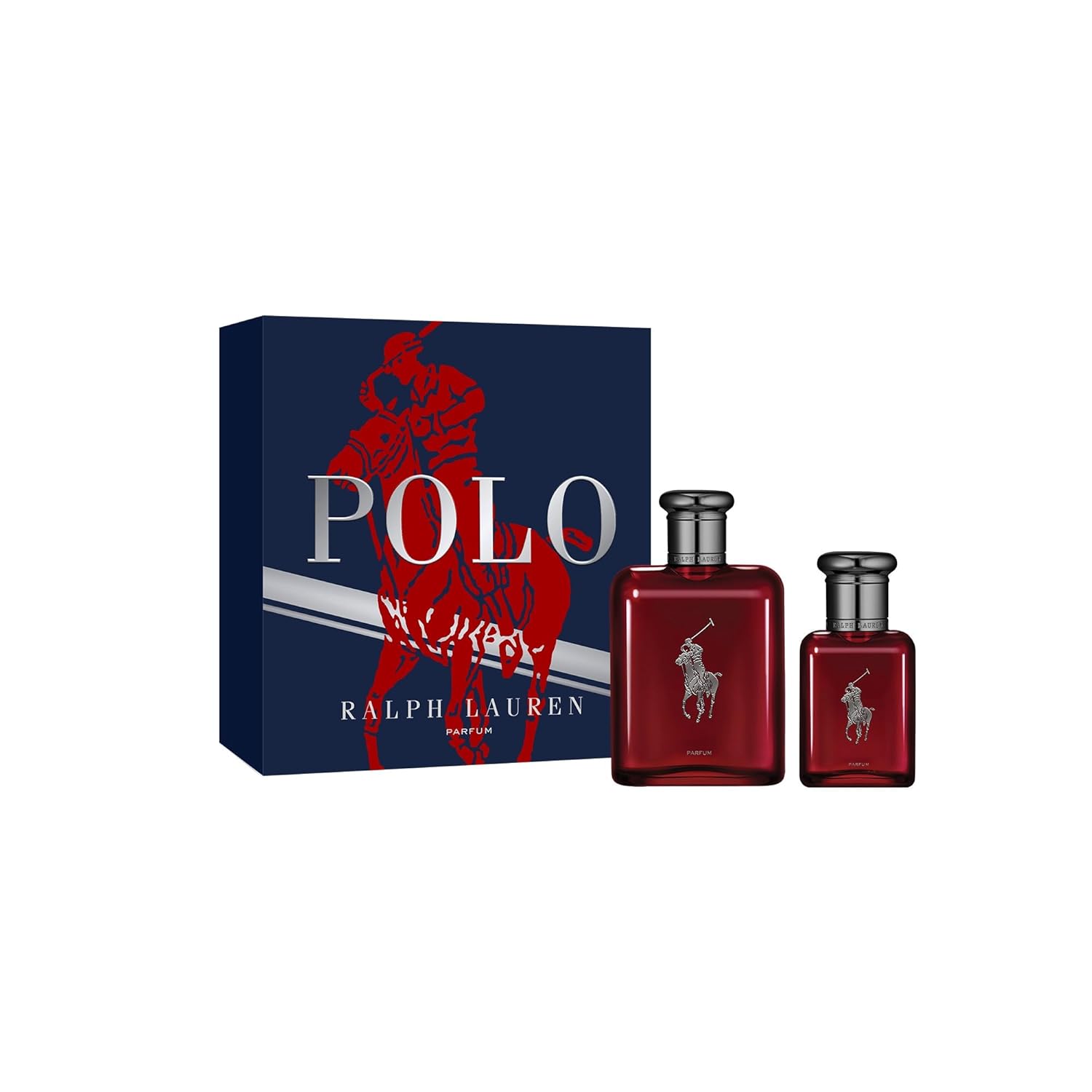 RALPH LAUREN FRAGRANCES - Polo Red - Parfum - Men's Cologne - Ambery & Woody - With Absinthe, Cedarwood, and Musk - Intense Fragrance