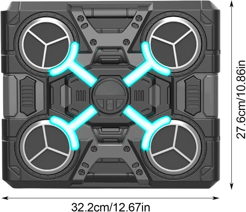 Interactive Boxing Game - High Energy Boxing Equipment, Digital Boxing Wall Punching Pads | Multifunctional Music Punch Machine, Musical Wall Boxing Machine with Gloves