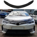 For Toyota Corolla 2013 2014 2015 2016 2017 2018 Bonnet Protector Guard Front Bug Shield Hood Deflector Hood Stone Hood Shields Piano Black