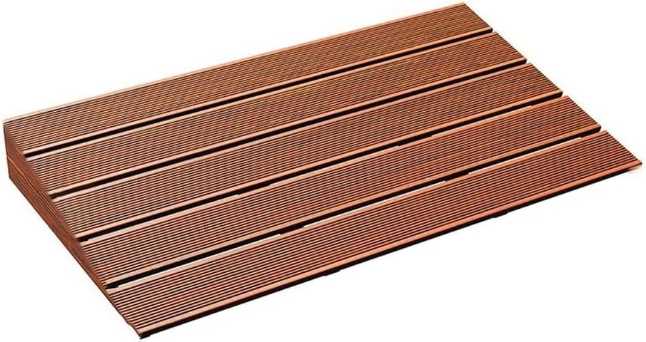 Wooden Threshold Ramp for Doorways and Outdoor Steps, Portable Step Ramp for Wheelchair, Scooter, Pets and Garden Use, Non-Slip Accessibility Ramp(90cm-35.4in)