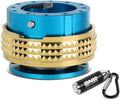 NRG Innovations SRK-210NB-CG Gen 2.1 Steering Wheel Quick Release + LED Keychain Flashlight