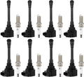 ECCPP 8 ignition coils with 8 iridium Spark Plugs,UF812+ UF813,coils packs,for Nissan TITAN 2017-2020,TITAN XD 2016-2020,NV2500 2018-2020,NV3500 2018-2019C998,GN10880,UF812
