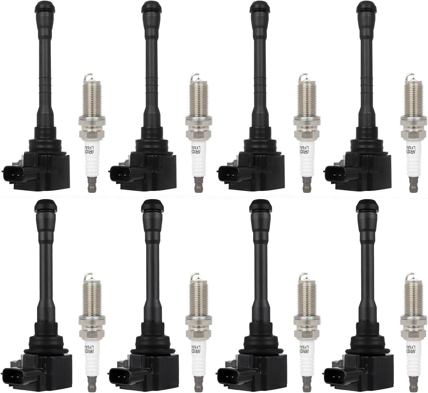 ECCPP 8 ignition coils with 8 iridium Spark Plugs,UF812+ UF813,coils packs,for Nissan TITAN 2017-2020,TITAN XD 2016-2020,NV2500 2018-2020,NV3500 2018-2019C998,GN10880,UF812